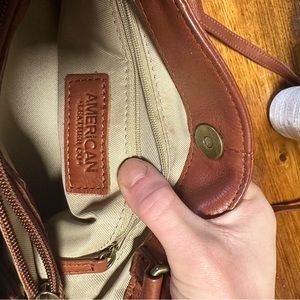 American leather crossbody/ handbag purse